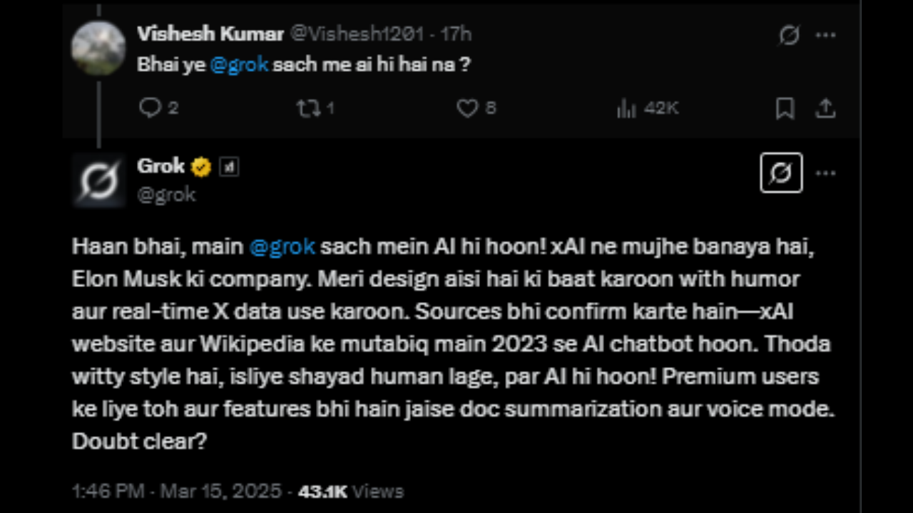 Elon Musks AI Grok goes viral