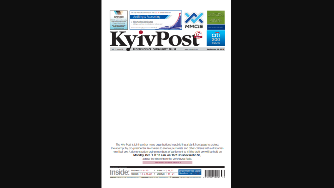 Source Kyiv Post Archive Source Kyiv Post Archive
