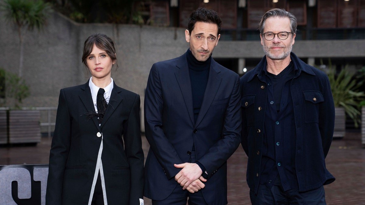 Felicity Jones, Adrien Brody and Guy Pearce