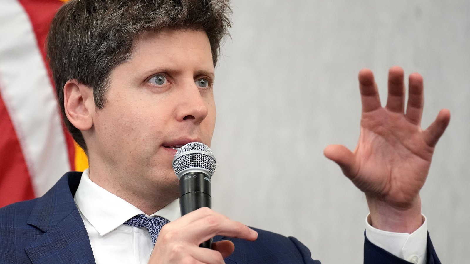 Sam Altman, CEO of OpenAI, delivers remarks at the Integrated Review of the Capital Framework for Large Banks Conference at the Federal Reserve on July 22, 2025 in Washington, DC.