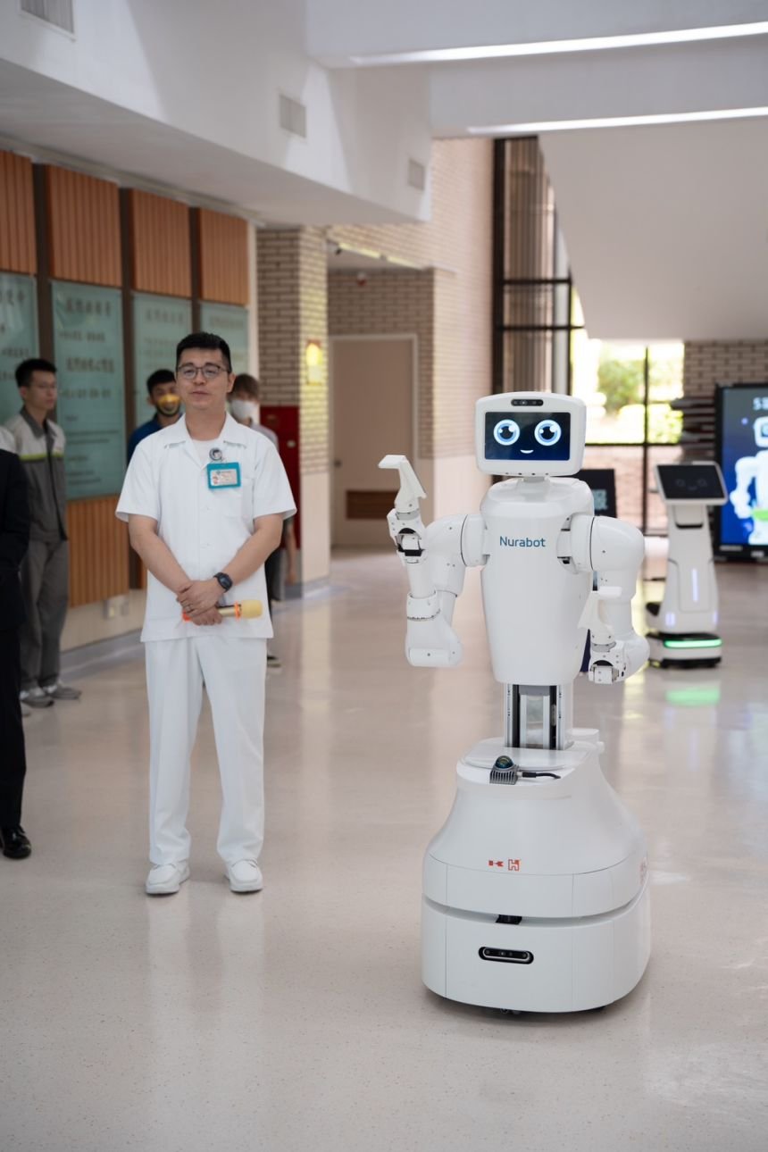 Foxconn plans to commercially launch Nurabot in 2026.
